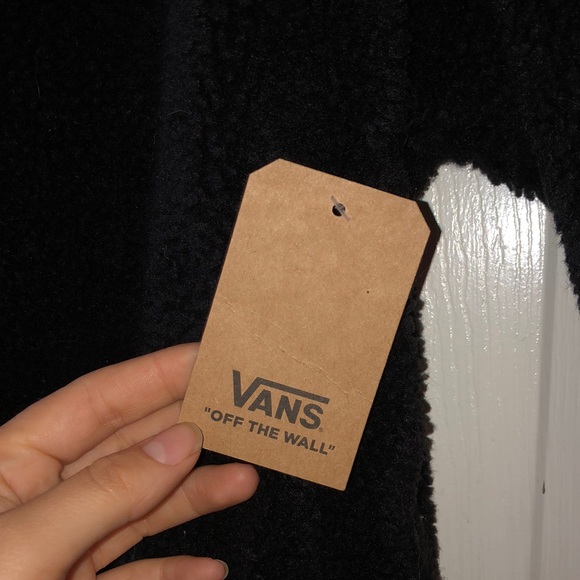 NWT- Vans teddy zip up jacket - Picture 4 of 7